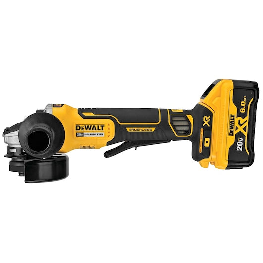 DeWalt 20V MAX XR® 4.5 in. Paddle Switch Small Angle Grinder Kit with KICKBACK BREAK DCG413R2, 1 EA