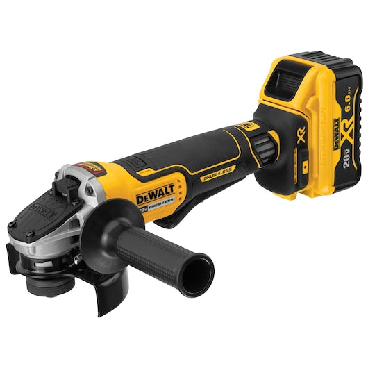 DeWalt 20V MAX XR® 4.5 in. Paddle Switch Small Angle Grinder Kit with KICKBACK BREAK DCG413R2, 1 EA