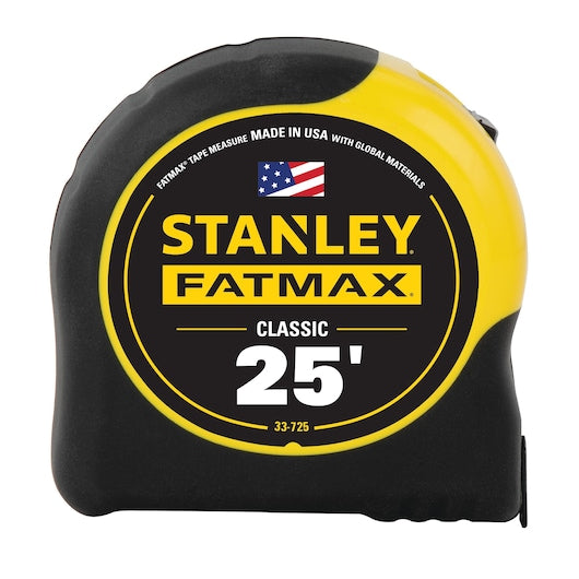 STANLEY 25" FATMAX Classic Tape Measure 33-725, 1 EA