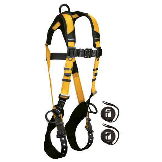 FALL TECH Journeyman Flex Standard Non Belt FBH 2X 7023B2X, 1 EA