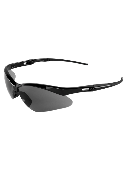 Global Glove & Safety Mfg SMOKE SAFETY GLASSES BH2553, 1 EA